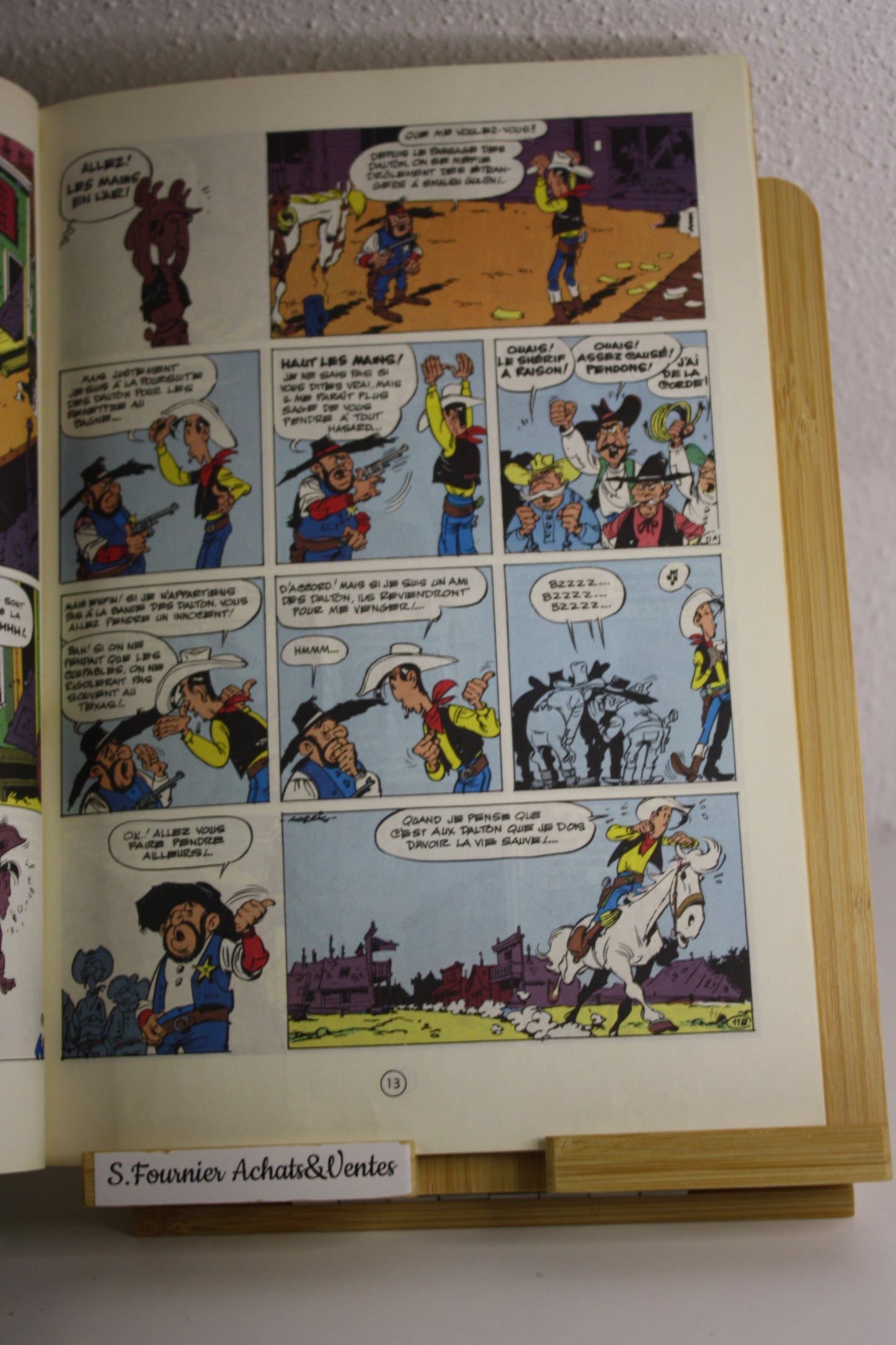 L’évasion des Dalton – Lucky Luke – Morris – Dupuis – Réédition – 1969 - abimé