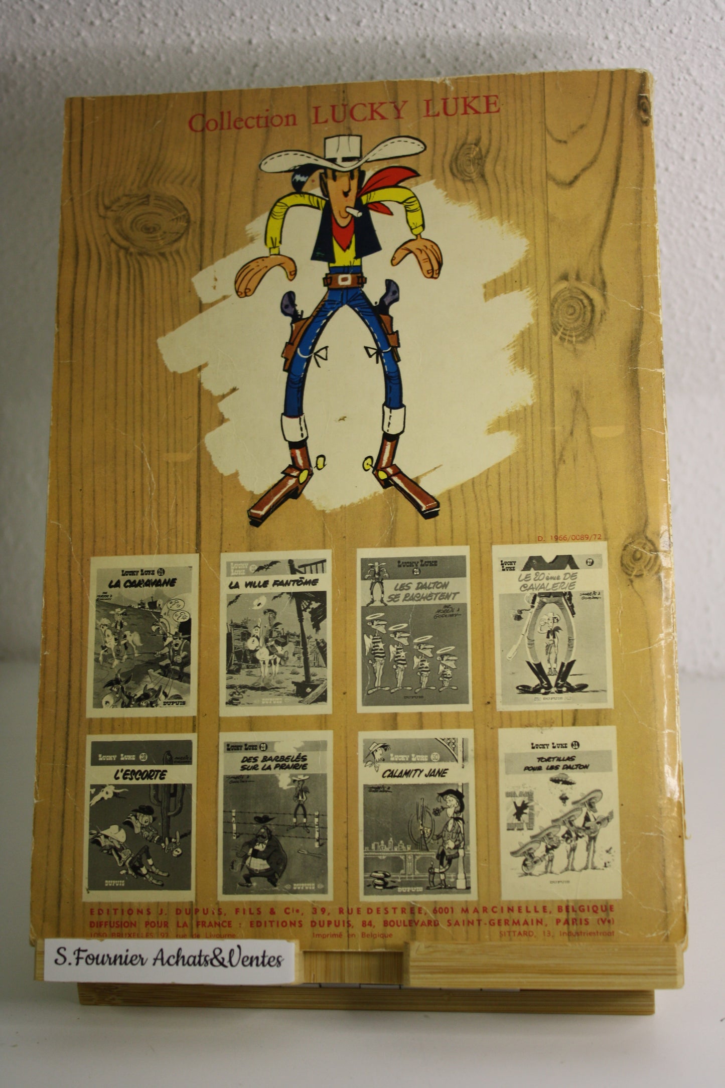 L’évasion des Dalton – Lucky Luke – Morris – Dupuis – Réédition – 1969 - abimé