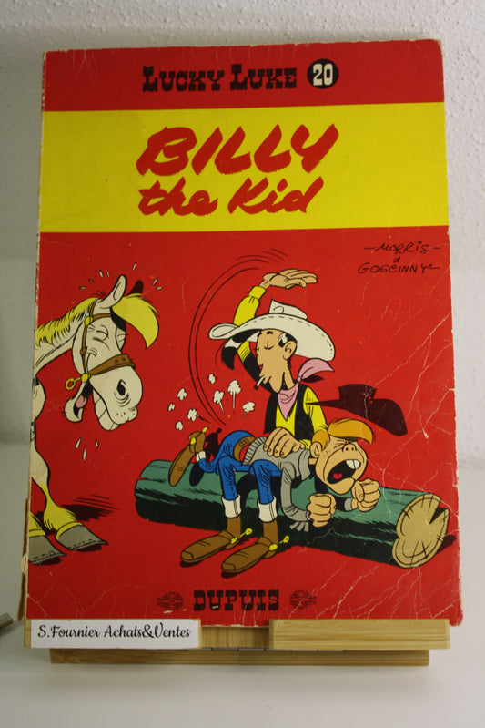 Billy the kid – Lucky Luke – Morris – Dupuis – Réédition – 1969