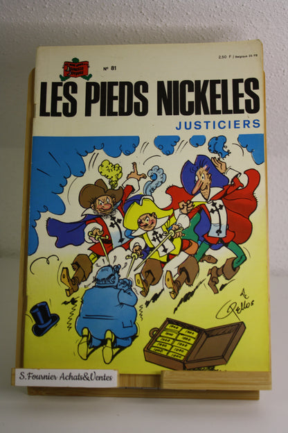 Les PN Justiciers - Les pieds Nickelés – Pellos – Société Parisienne d’édition – EO – 1974