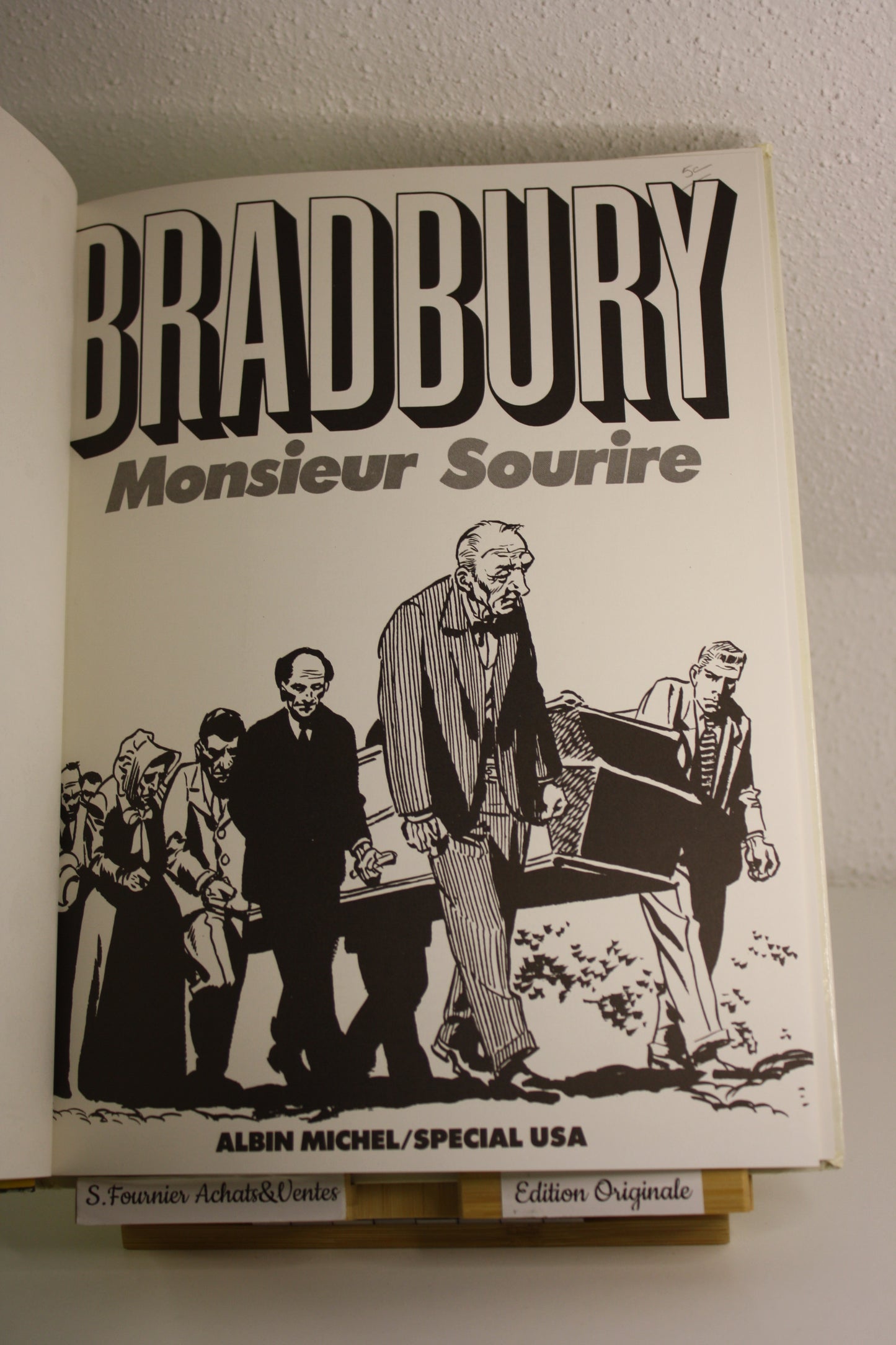 Monsieur Sourire - Bradbury – Collectifs – Albin Michel Spécial USA – EO – 1985