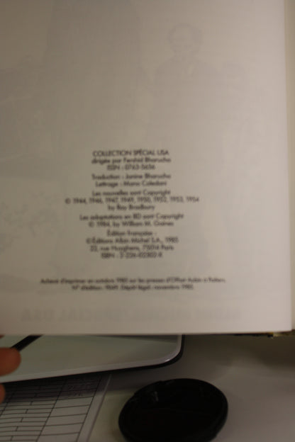 Monsieur Sourire - Bradbury – Collectifs – Albin Michel Spécial USA – EO – 1985