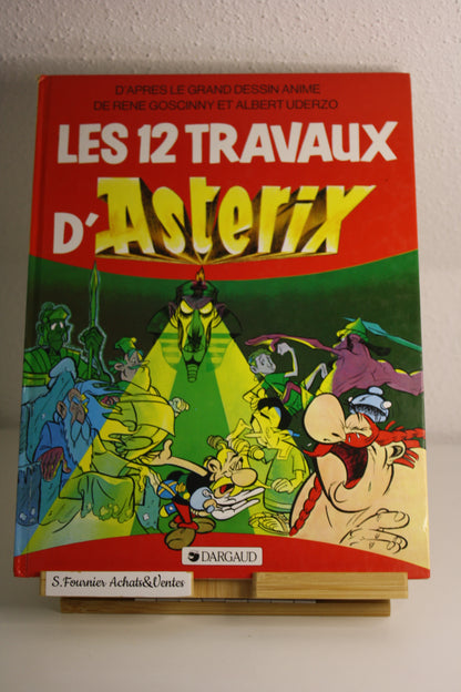 Les douze travaux d’Astérix - Astérix – Goscinny Uderzo – Dargaud – Réédition – 1991