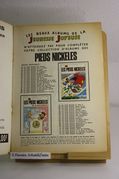 Les PN percepteurs - Les pieds Nickelés – Pellos – Société Parisienne d’édition – EO – 1973