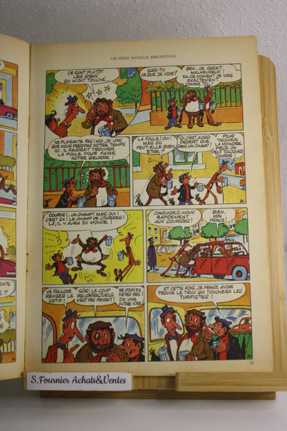 Les PN percepteurs - Les pieds Nickelés – Pellos – Société Parisienne d’édition – EO – 1973