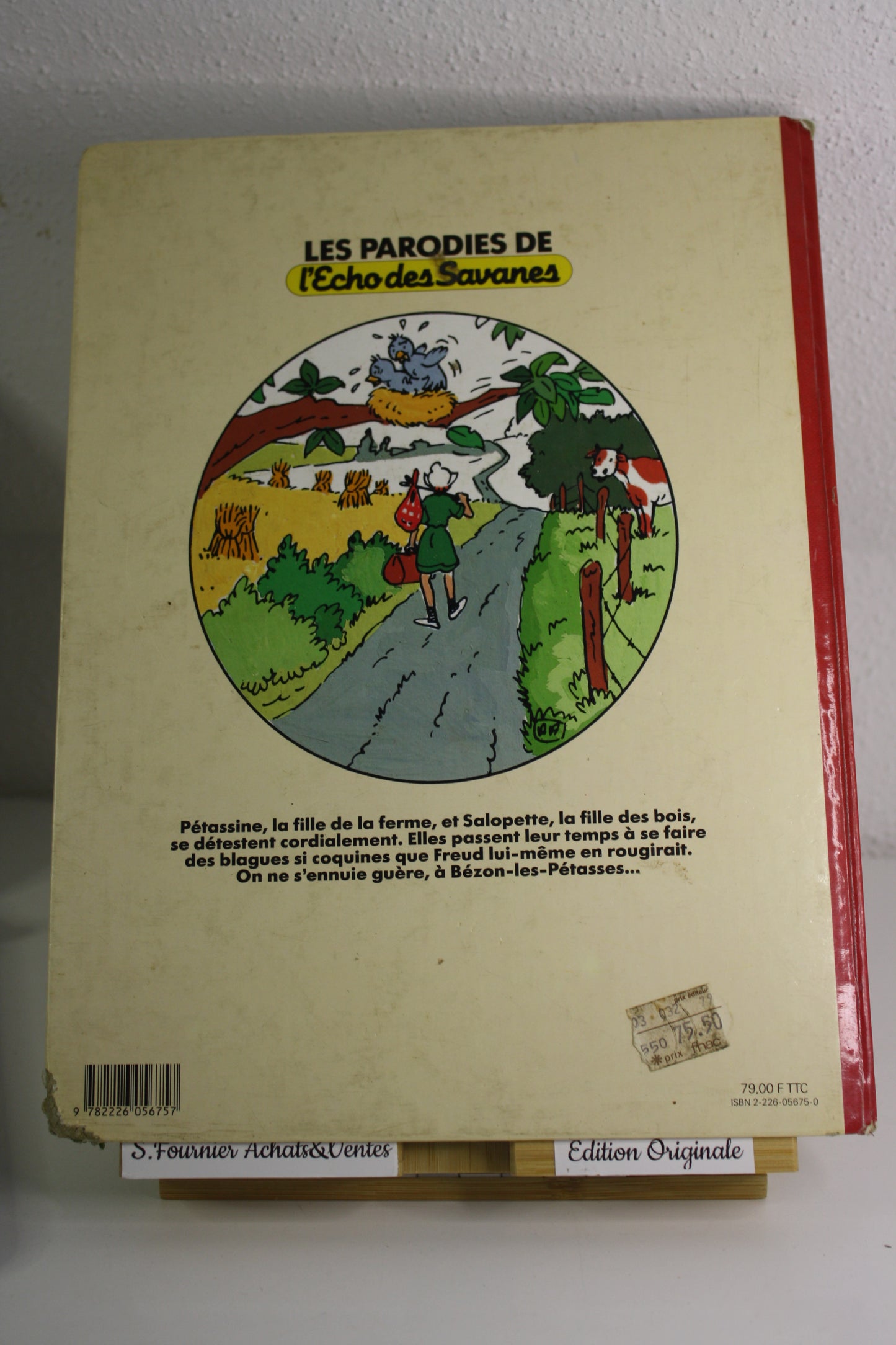Le petit monde de Pétassine - Parodie – Amouriq – L’echos des savanes – EO – 1992