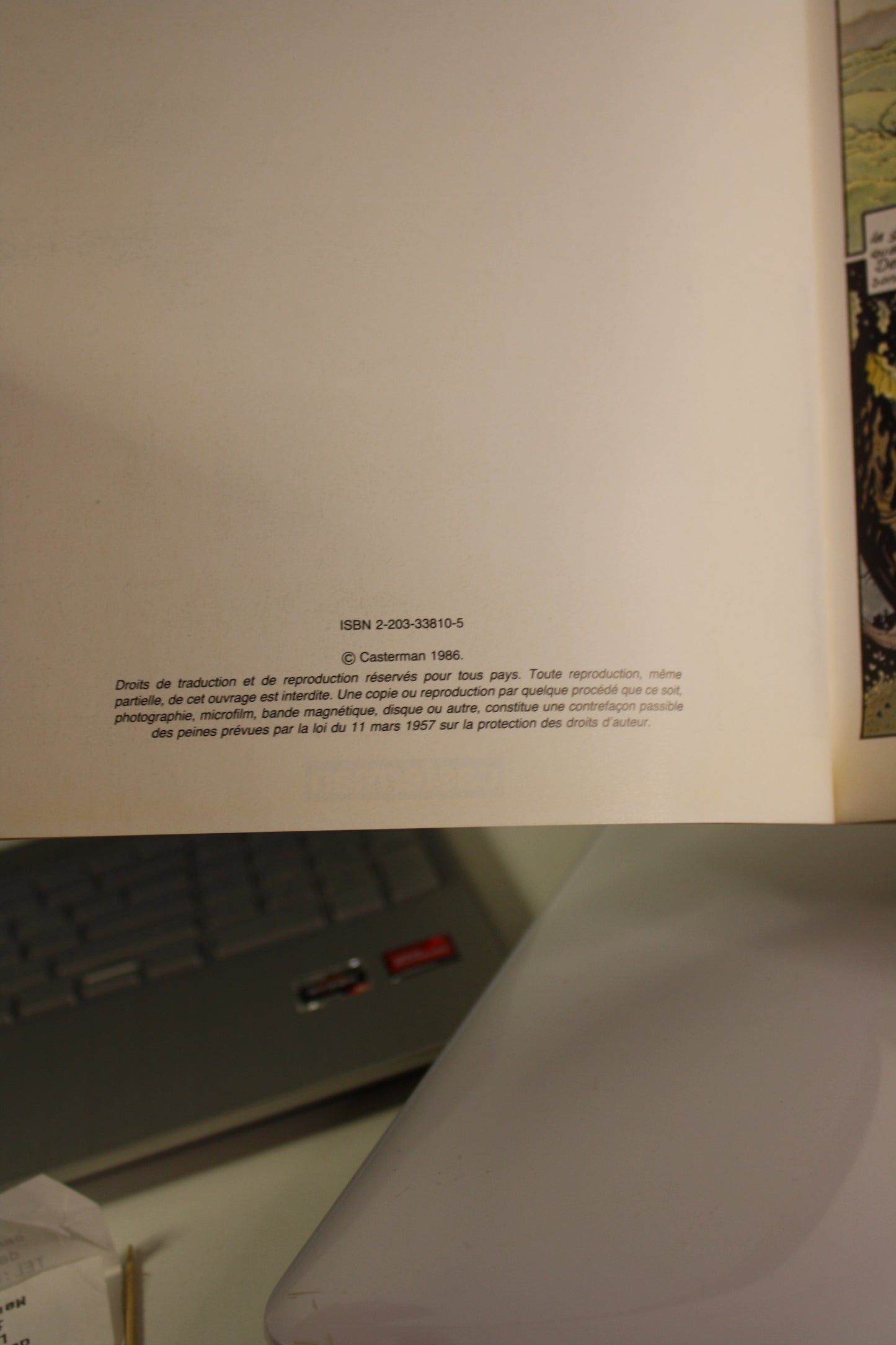 Le sortilège du bois des brumes – Les compagnons du Crépuscule – Bourgeon – Casterman – Réédition – 1986