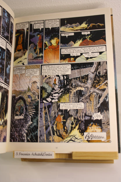 Le sortilège du bois des brumes – Les compagnons du Crépuscule – Bourgeon – Casterman – Réédition – 1986