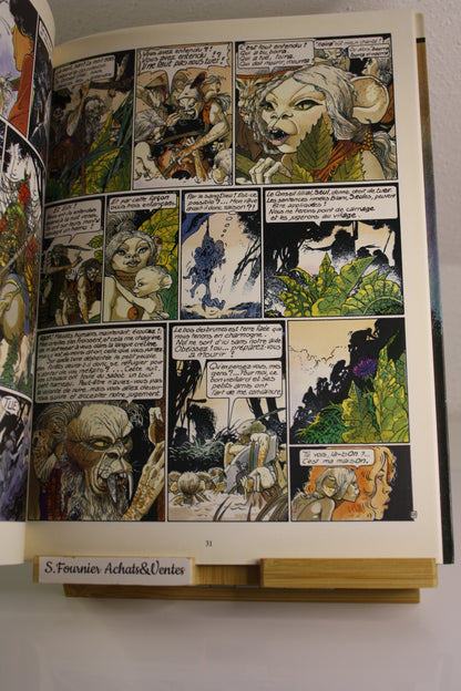 Le sortilège du bois des brumes – Les compagnons du Crépuscule – Bourgeon – Casterman – Réédition – 1986