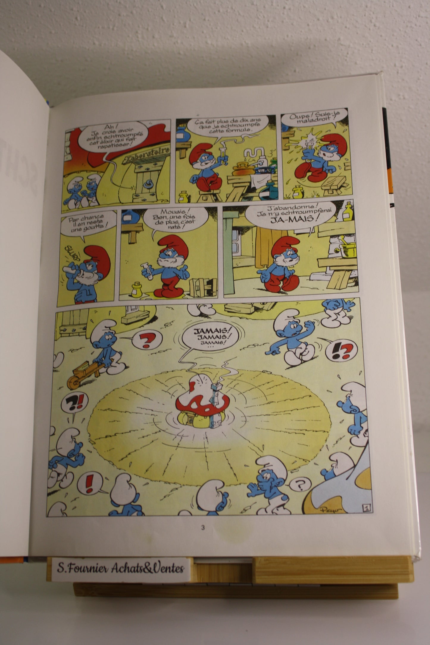 Schtroumpferies 2 – Les Schtroumpfs – Peyo – Le Lombard – Réédition – 2001