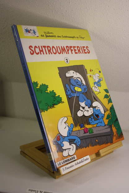 Schtroumpferies 2 – Les Schtroumpfs – Peyo – Le Lombard – Réédition – 2001