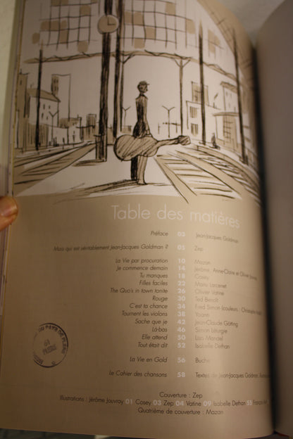 Chansons pour les yeux– Jean Jacque Goldman – Zep – Delcourt – EO – 2004