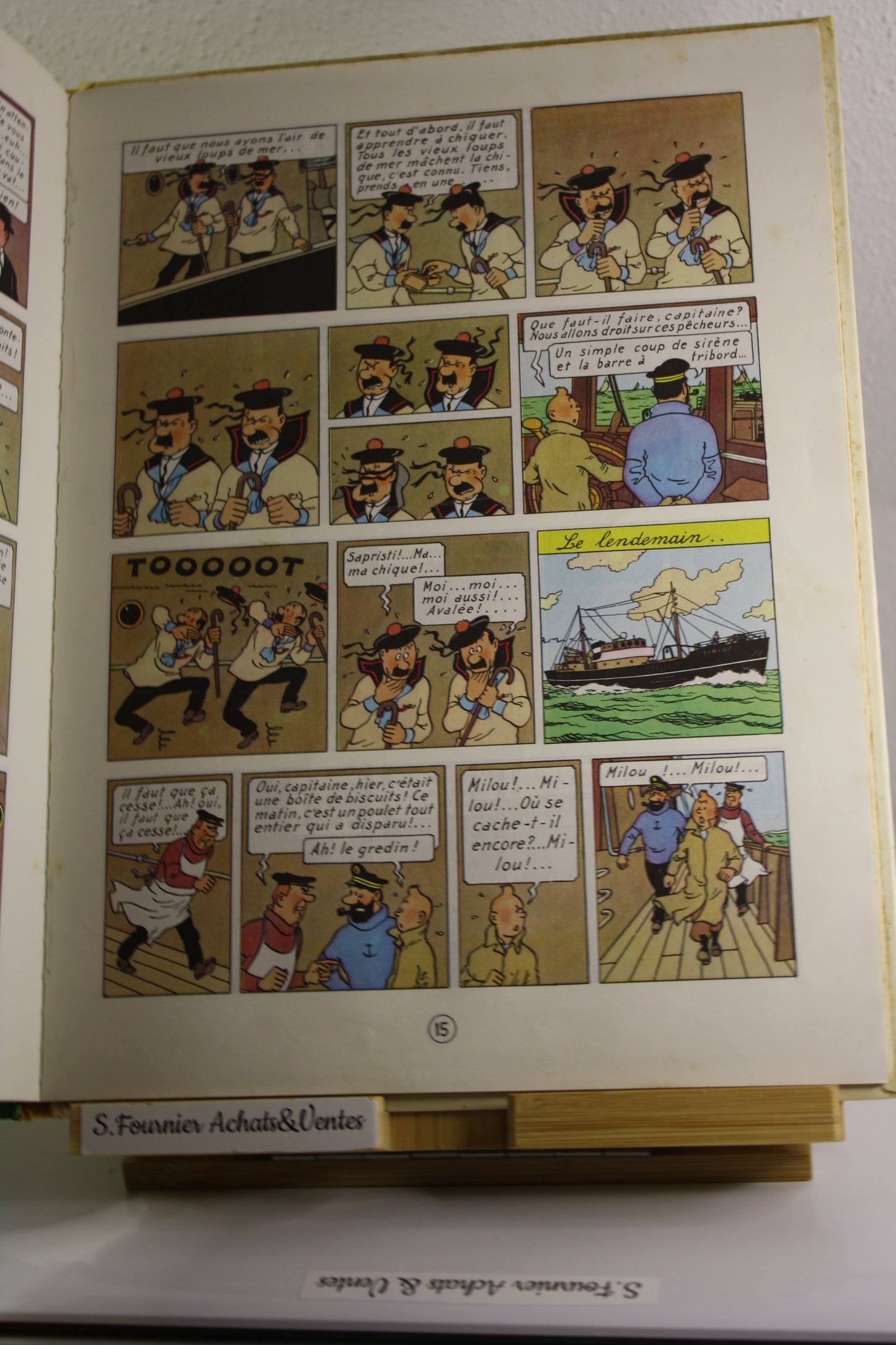 Le trésor de Rackham le Rouge – Tintin – Hergé – Casterman – Réédition – 1980