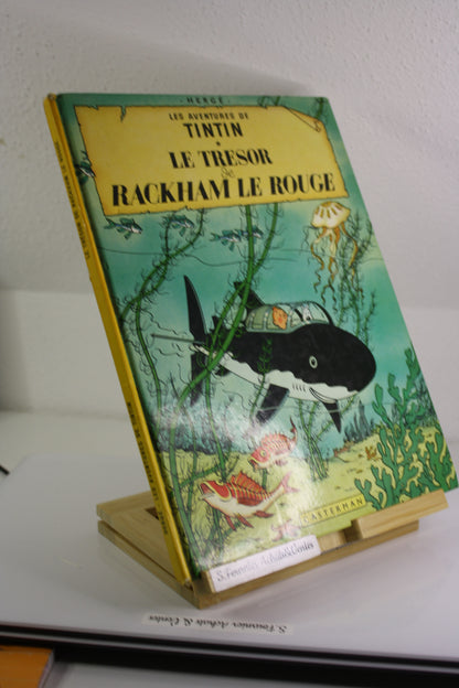 Le trésor de Rackham le Rouge – Tintin – Hergé – Casterman – Réédition – 1980