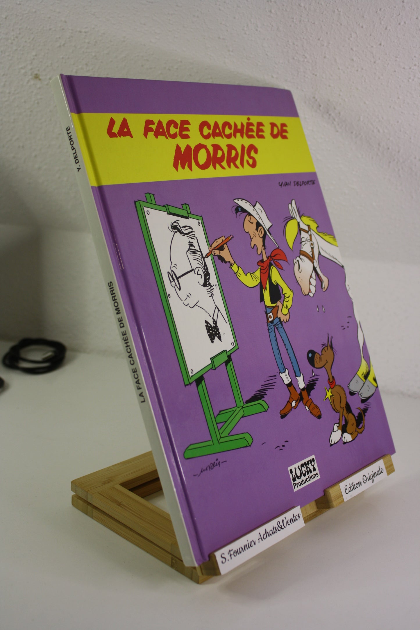 La face cachée de Morris – Morris – Yvan Delporte – Lucky Production – EO – 1992