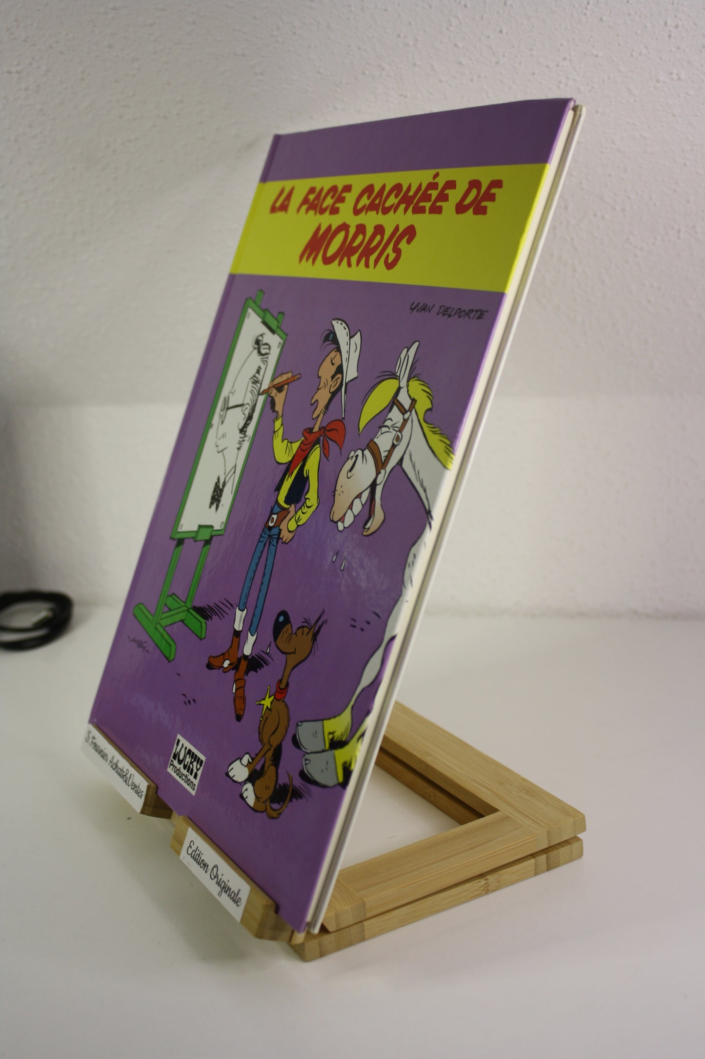 La face cachée de Morris – Morris – Yvan Delporte – Lucky Production – EO – 1992