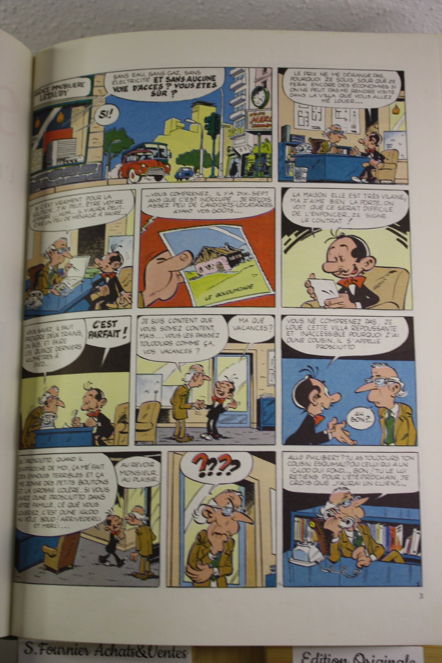 L‘homme le plus intelligent du monde – SSpaghetti – Greg Attanasio – Dargaud éditeur – EO – 1982