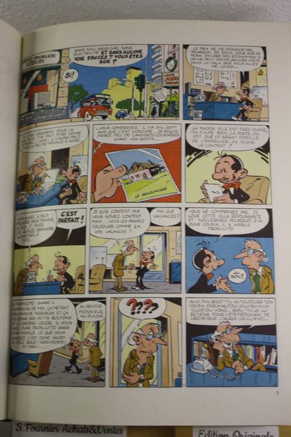 L‘homme le plus intelligent du monde – SSpaghetti – Greg Attanasio – Dargaud éditeur – EO – 1982