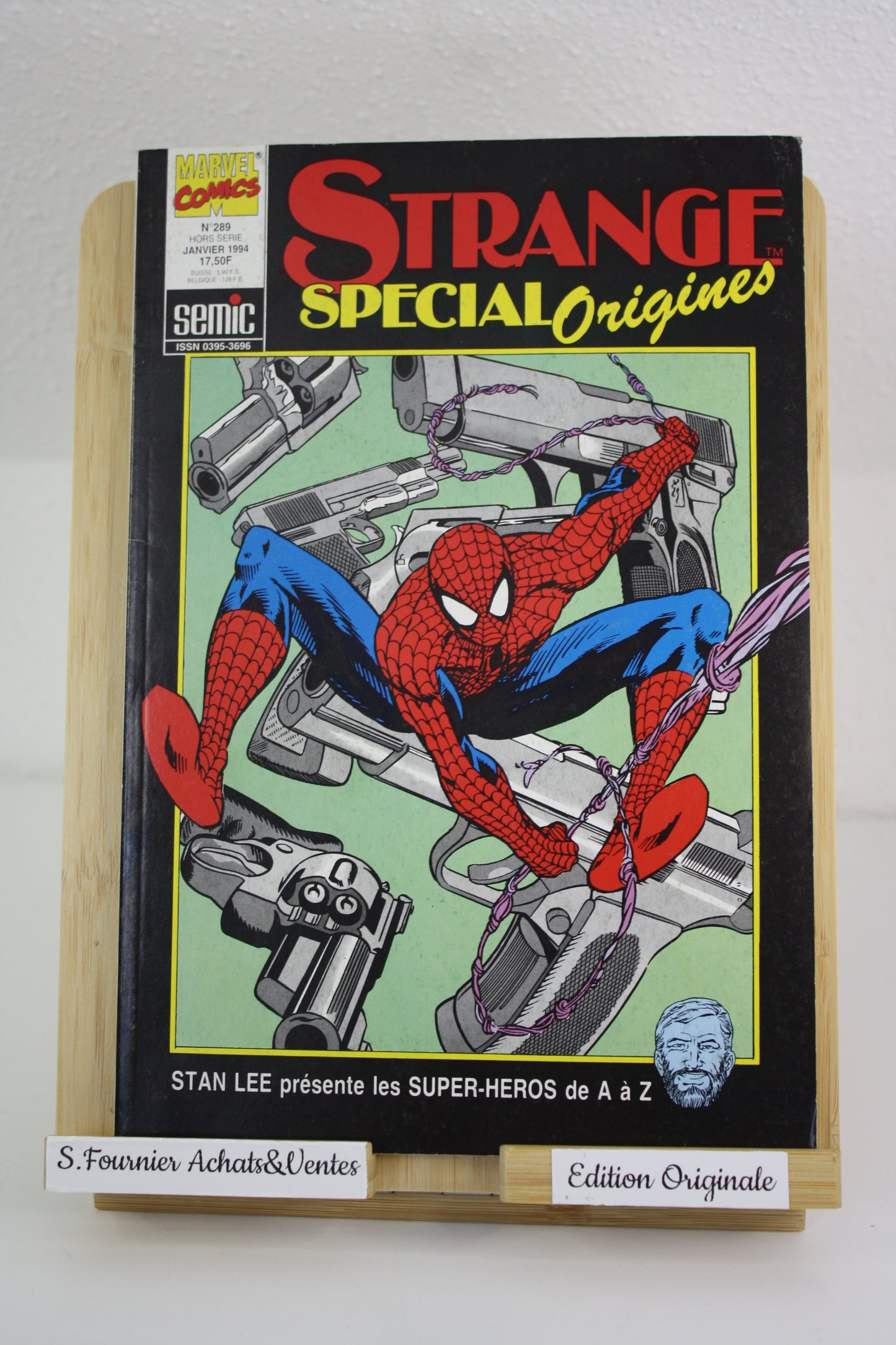 Hors série n°289 – Strange spécial Origines – Lee  Collectifs – Semic – Périodique – 1994