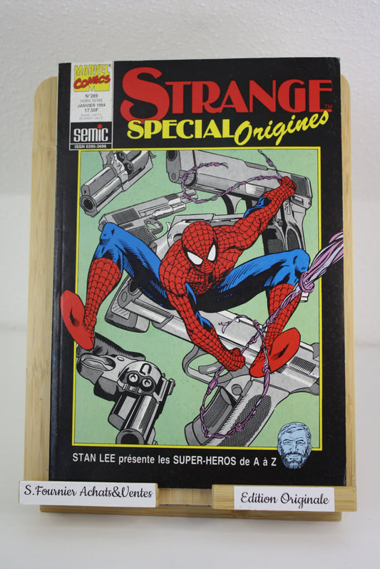 Hors série n°289 – Strange spécial Origines – Lee  Collectifs – Semic – Périodique – 1994
