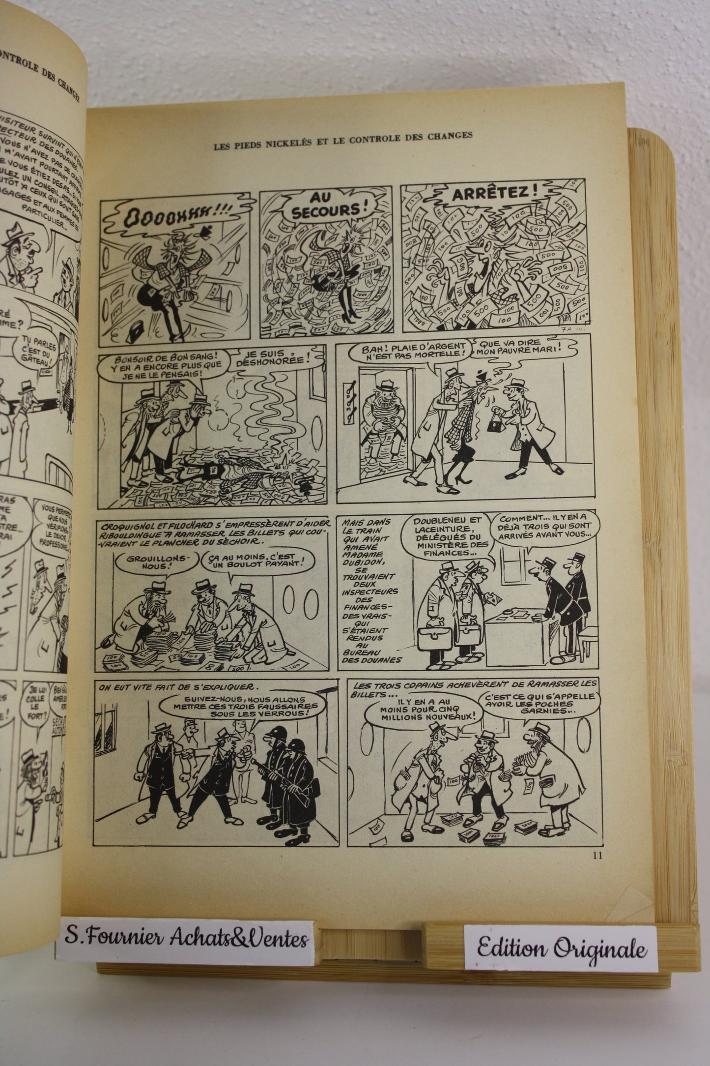 Les PN et le contrôle des changes - Les pieds Nickelés – Pellos – Société Parisienne d’édition – EO – 1970