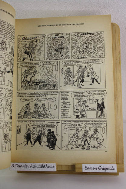 Les PN et le contrôle des changes - Les pieds Nickelés – Pellos – Société Parisienne d’édition – EO – 1970