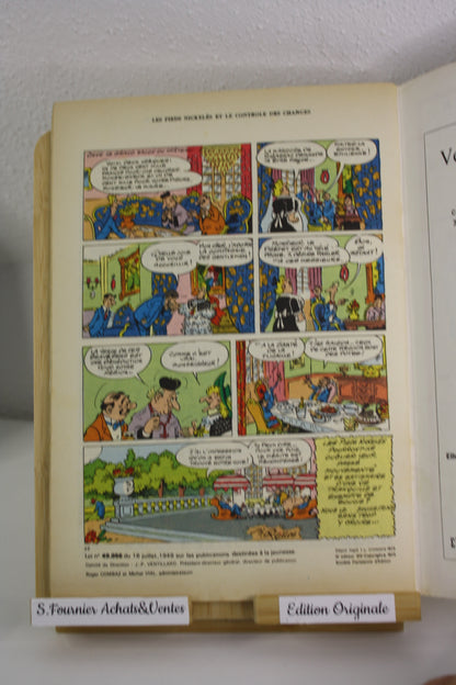 Les PN et le contrôle des changes - Les pieds Nickelés – Pellos – Société Parisienne d’édition – EO – 1970