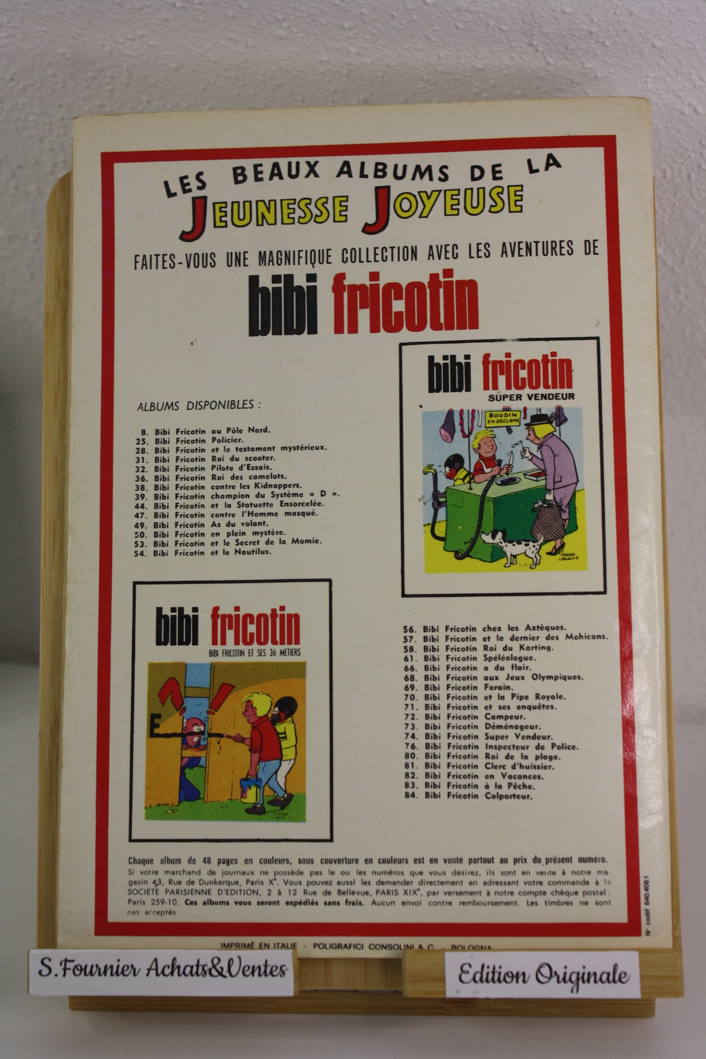 Les PN et le contrôle des changes - Les pieds Nickelés – Pellos – Société Parisienne d’édition – EO – 1970