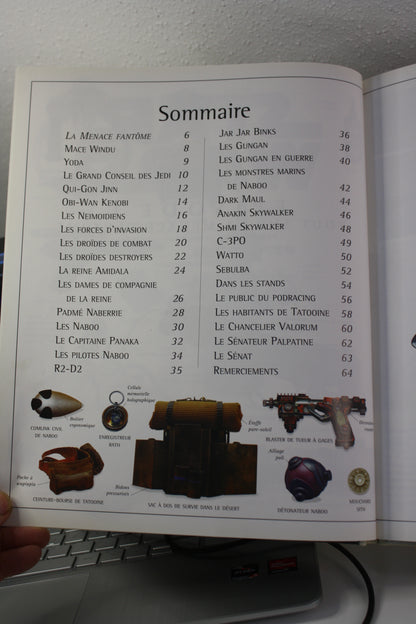 Tout sur la menace fantôme – Star wars – Reynolds - Nathan – EO – 1999