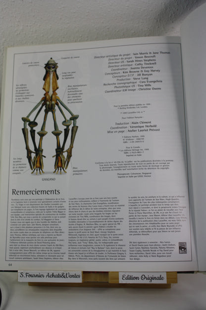 Tout sur la menace fantôme – Star wars – Reynolds - Nathan – EO – 1999