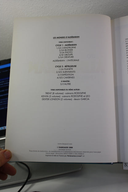L’intégrale – Aldébaran – Léo – Dargaud – Réédition – 1999 – Deuxième édition