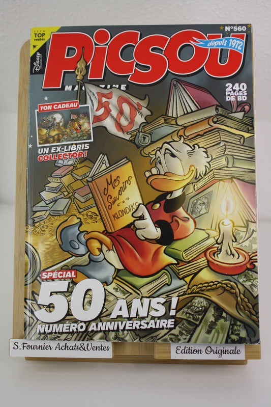 50 ans – Picsou Magazine – Collectif – Unique Héritage Média – Périodique – 2022