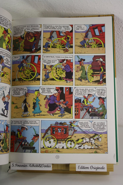 Chasse aux fantômes – Lucky Luke – Morris Hartog Van banda – Lucky produiction – EO – 1992