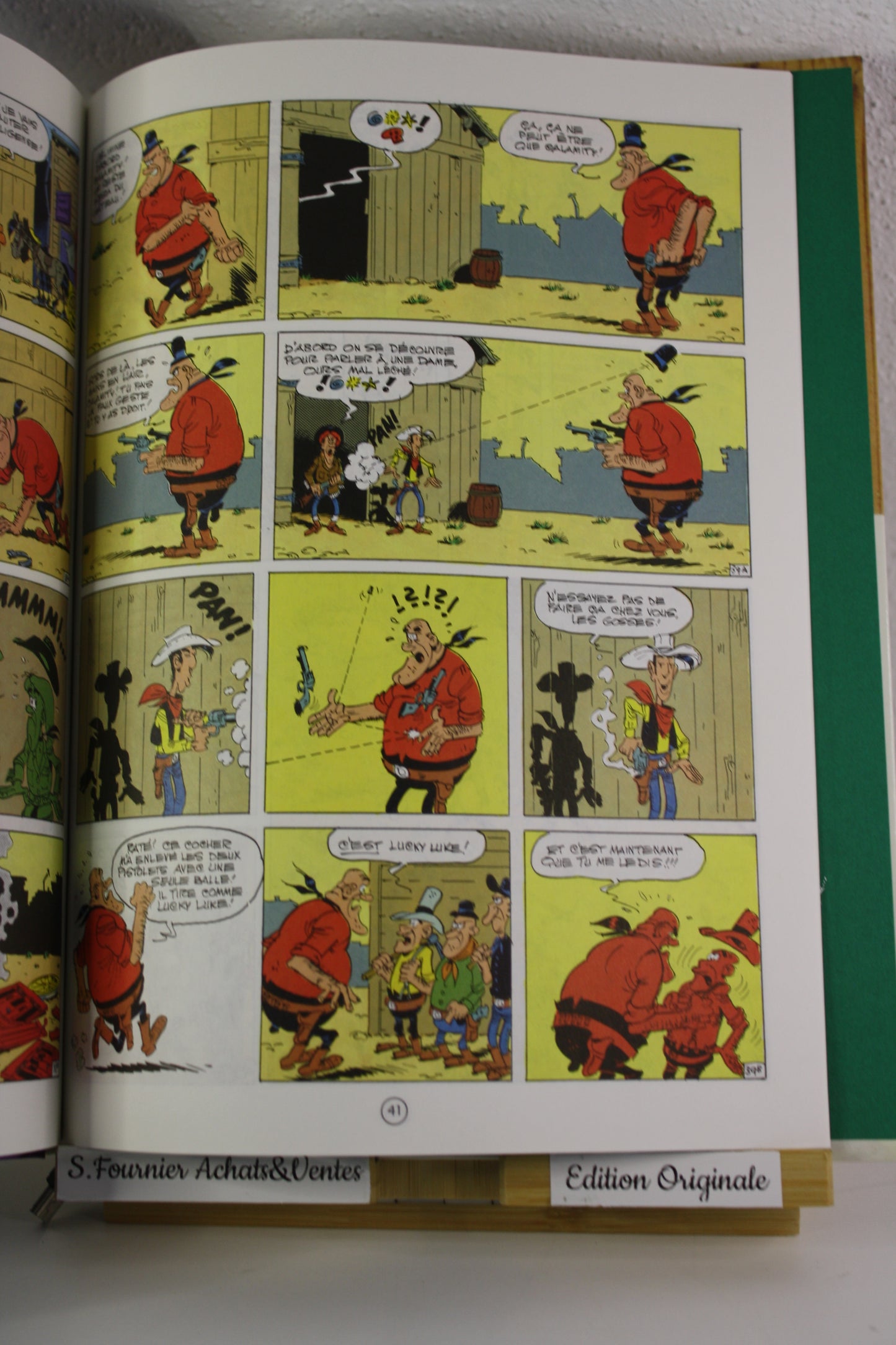 Chasse aux fantômes – Lucky Luke – Morris Hartog Van banda – Lucky produiction – EO – 1992