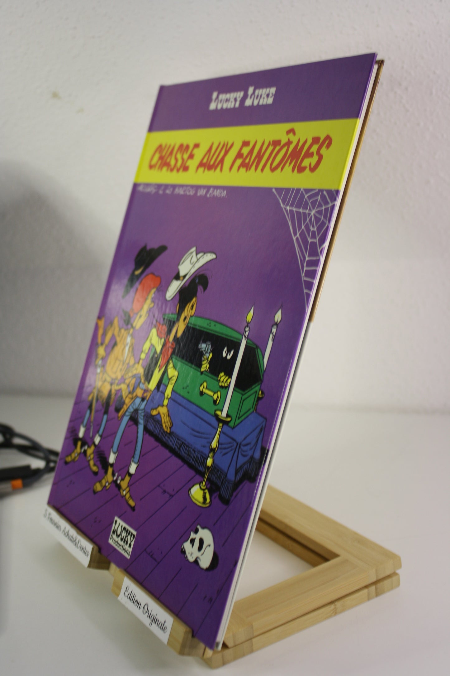 Chasse aux fantômes – Lucky Luke – Morris Hartog Van banda – Lucky produiction – EO – 1992