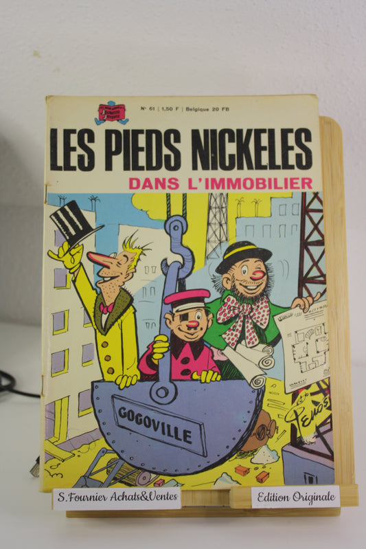 Les PN Dans l’immobilier – Les pieds Nickelés – Pellos – Société Parisienne d’Edition – EO – 1968