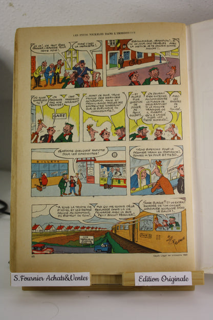 Les PN Dans l’immobilier – Les pieds Nickelés – Pellos – Société Parisienne d’Edition – EO – 1968