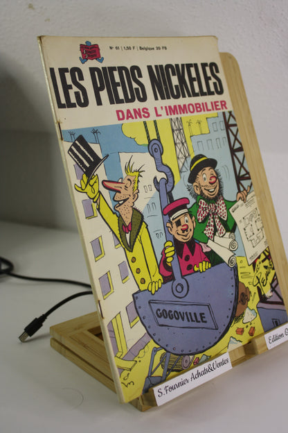 Les PN Dans l’immobilier – Les pieds Nickelés – Pellos – Société Parisienne d’Edition – EO – 1968
