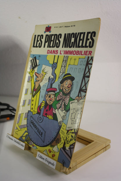 Les PN Dans l’immobilier – Les pieds Nickelés – Pellos – Société Parisienne d’Edition – EO – 1968