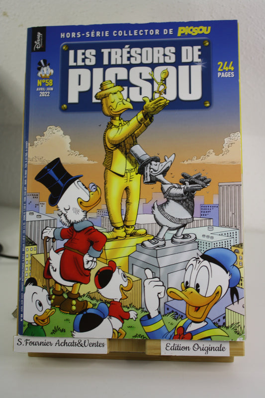 Les trésors de Picsou – Picsou – Rosa – Unique Heritage Média – Périodique – 2022