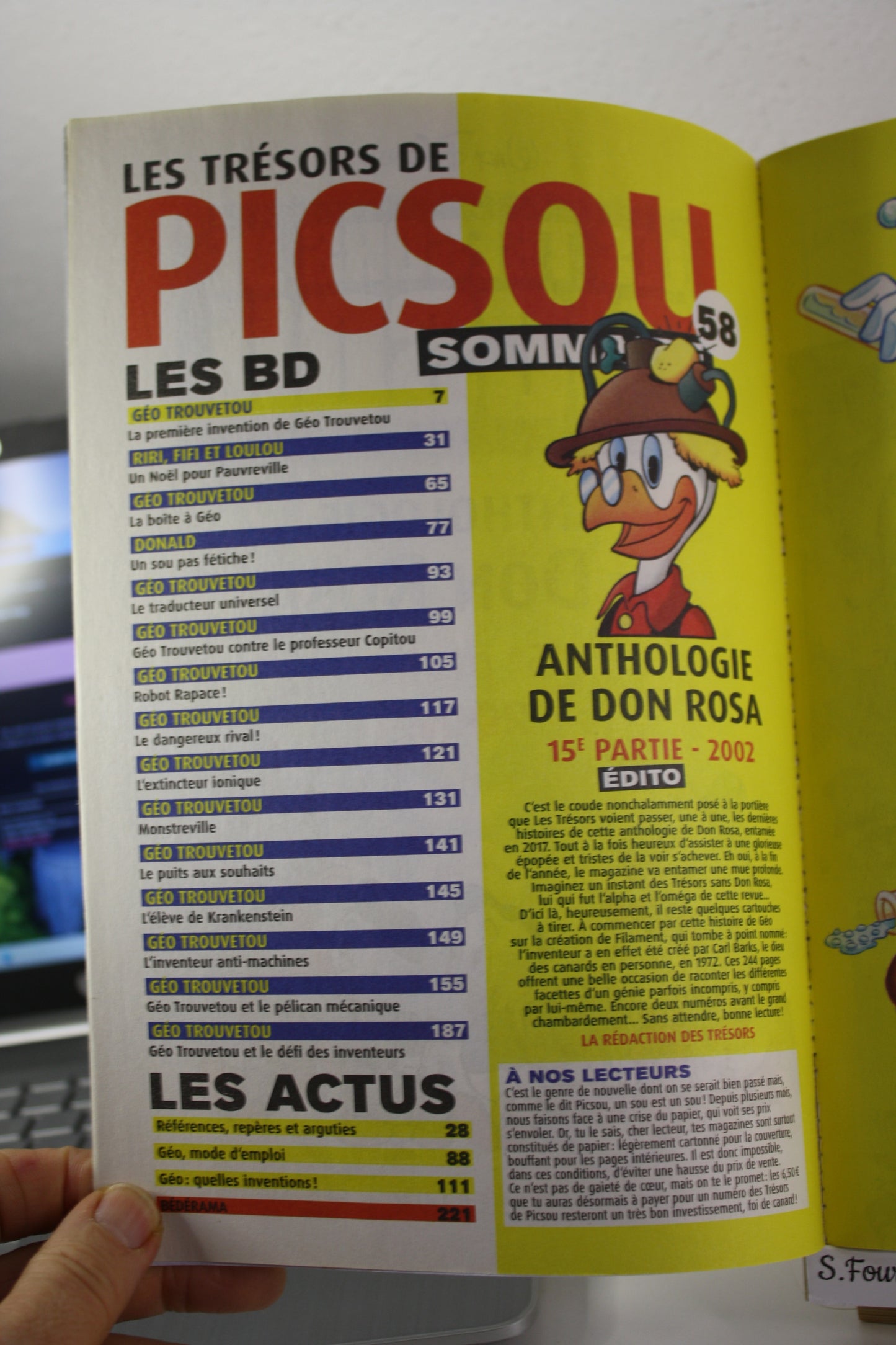 Les trésors de Picsou – Picsou – Rosa – Unique Heritage Média – Périodique – 2022