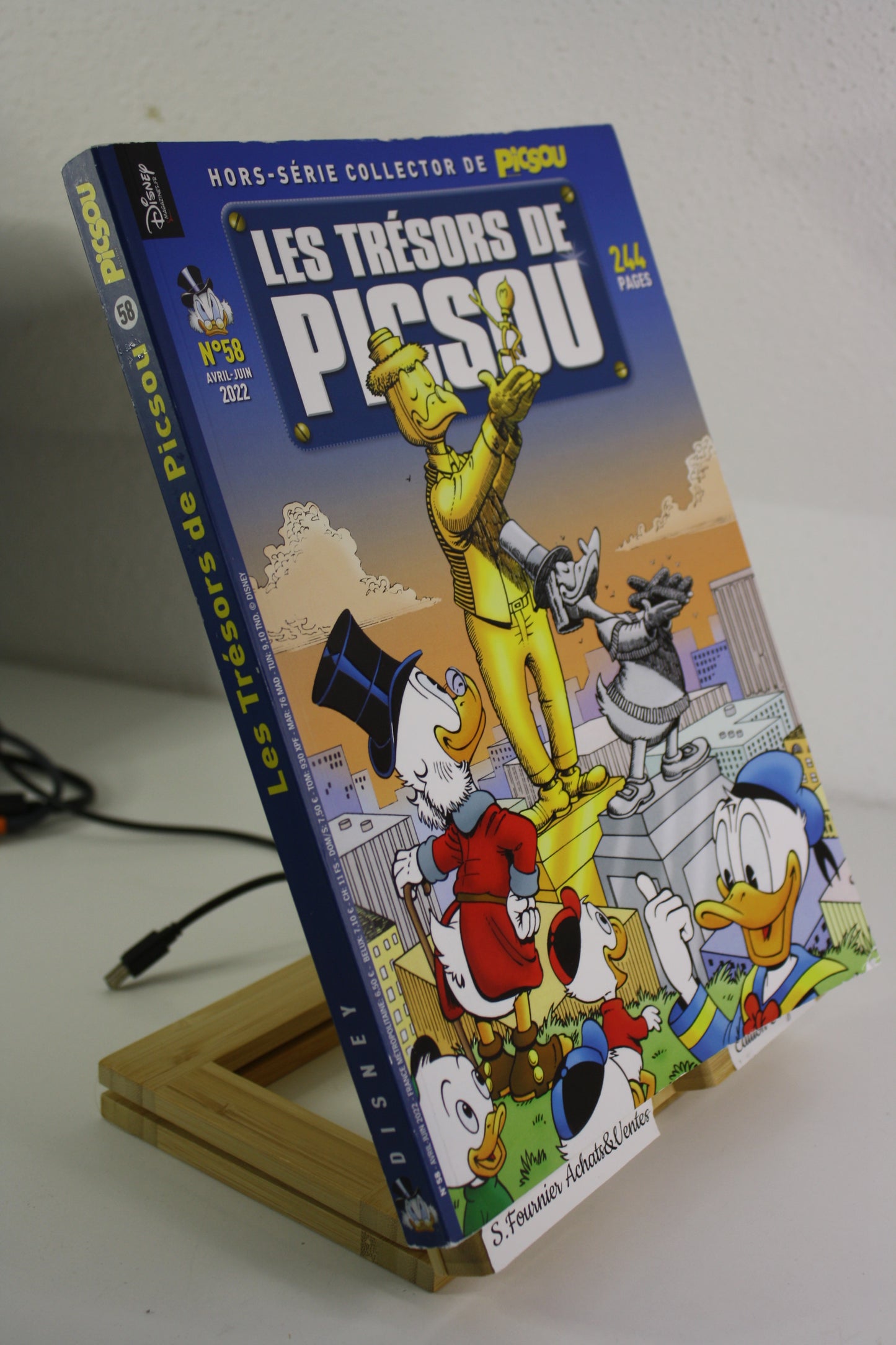 Les trésors de Picsou – Picsou – Rosa – Unique Heritage Média – Périodique – 2022