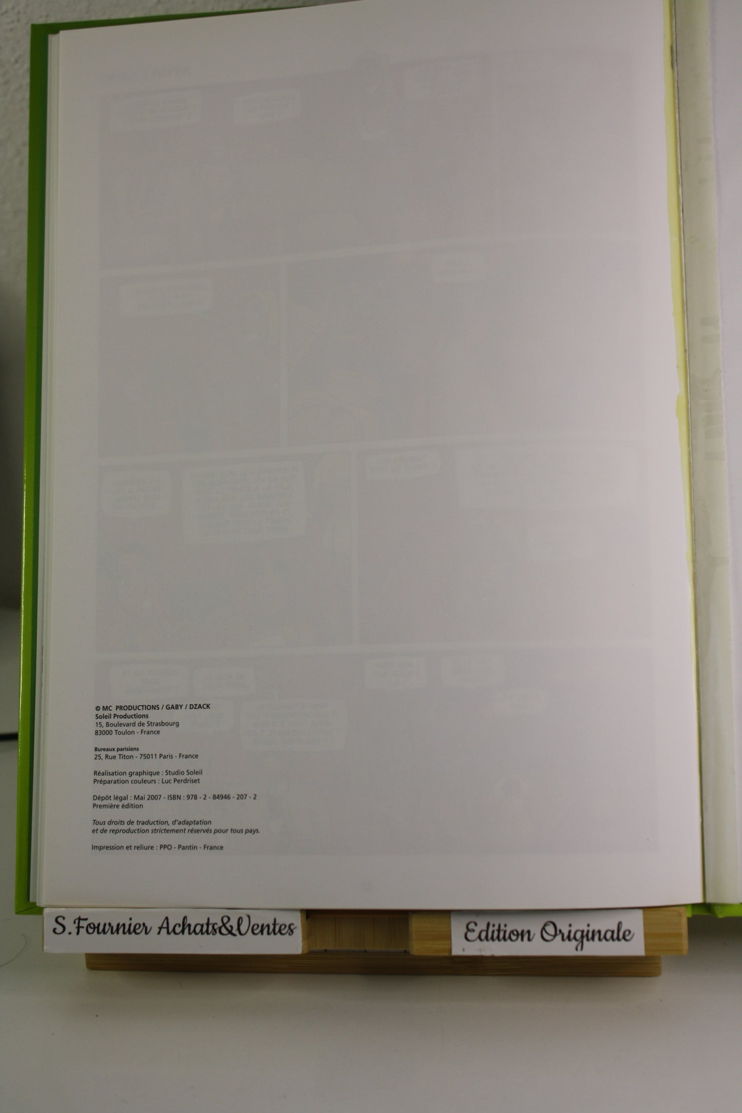 Mise à nu tome 6 – Les Blondes – Gaby Dzack – Soleil – EO – 2007