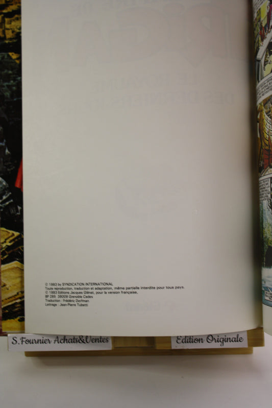 Le royaume des derniers jours – L’empire de trigan – Butterworth Lawrence – Glénat – EO – 1983