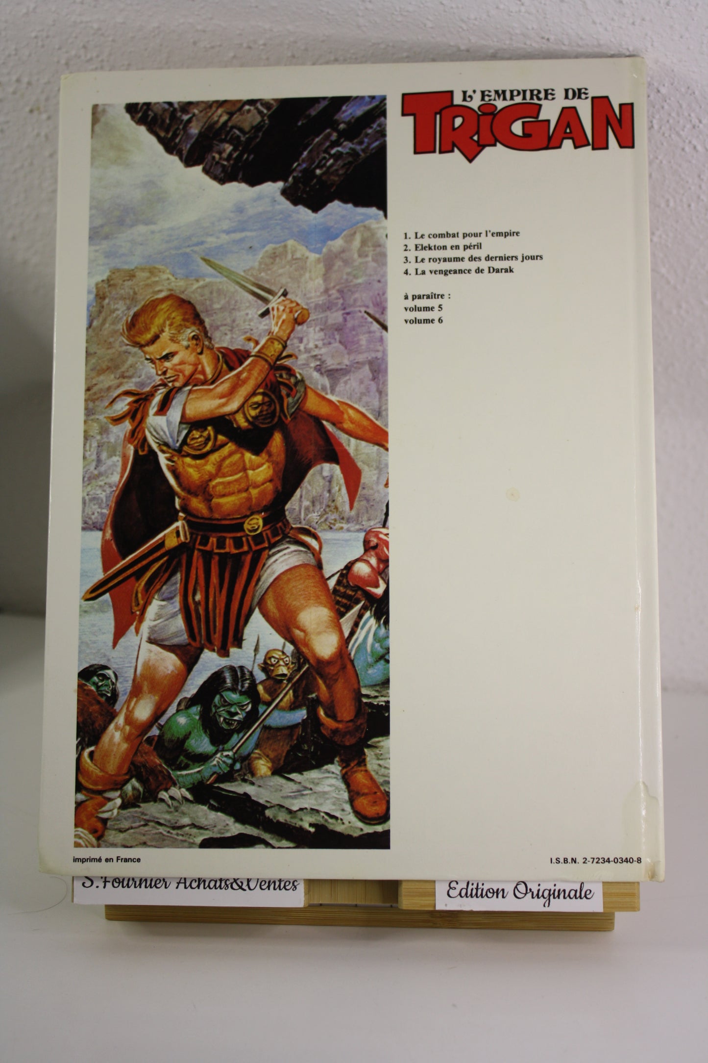 Le royaume des derniers jours – L’empire de trigan – Butterworth Lawrence – Glénat – EO – 1983