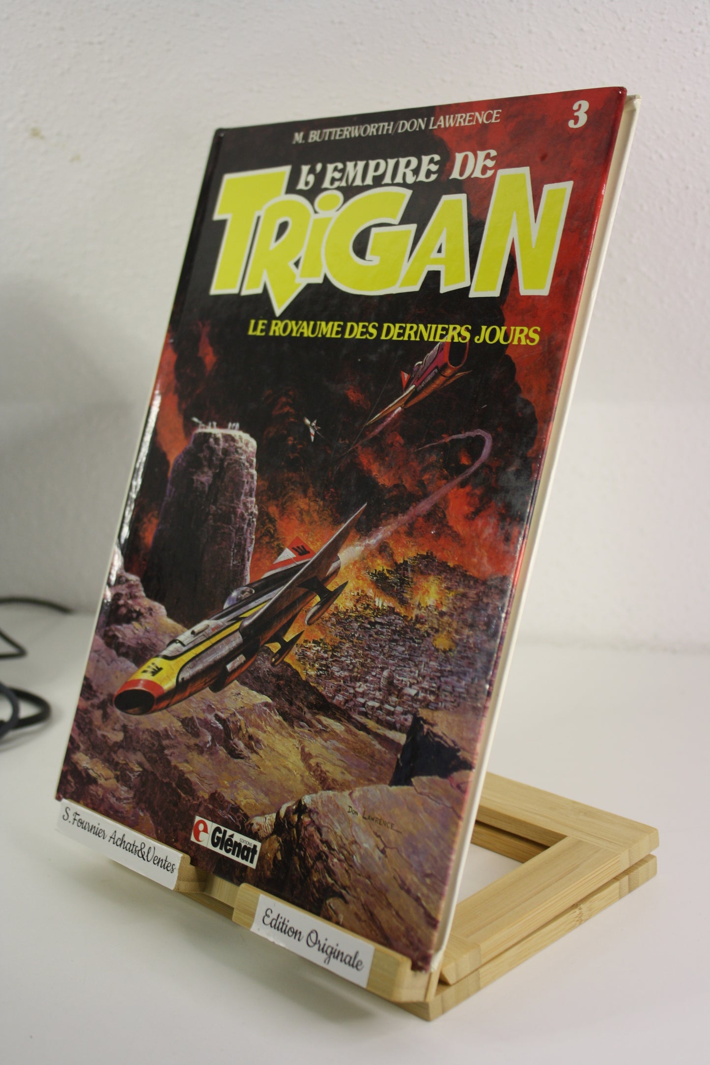 Le royaume des derniers jours – L’empire de trigan – Butterworth Lawrence – Glénat – EO – 1983