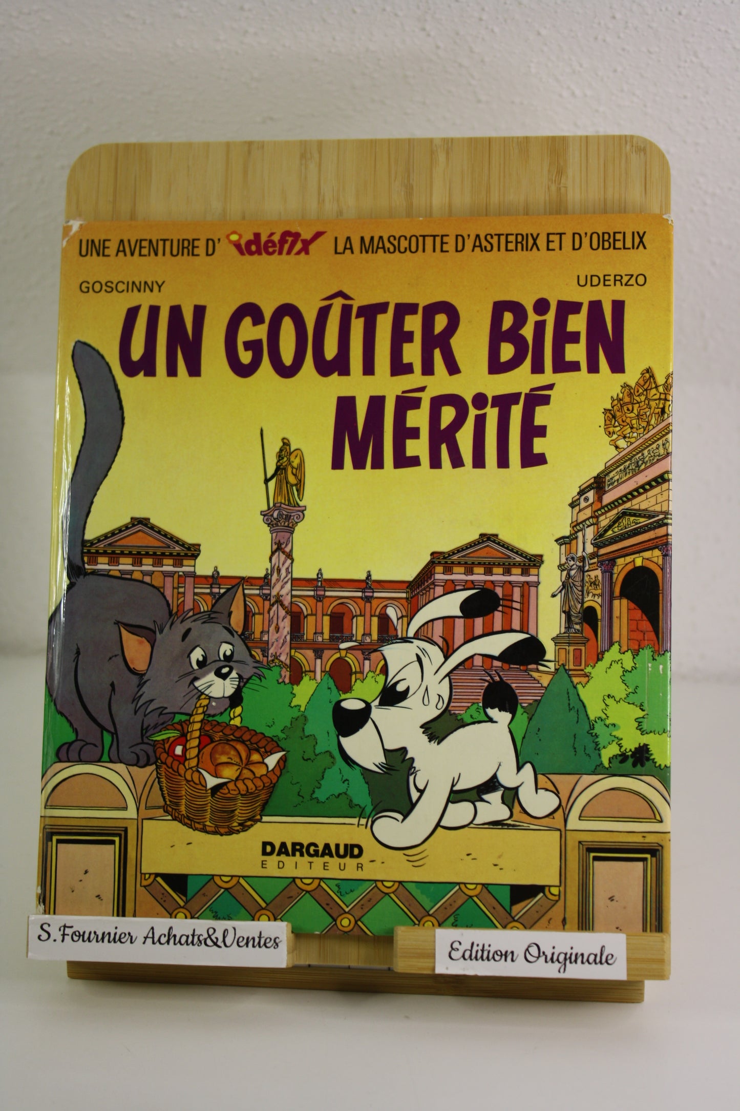 Un gouter bien mérité – Idéfix – Uderzo – Dargaud - EO - 1972