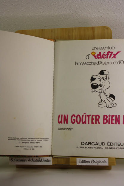 Un gouter bien mérité – Idéfix – Uderzo – Dargaud - EO - 1972
