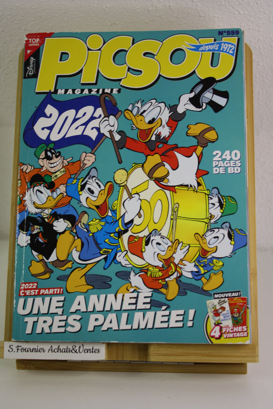 Bonne Année 2022 – Picsou Magazine – Collectif – Unique Héritage Média – Périodique – 2022