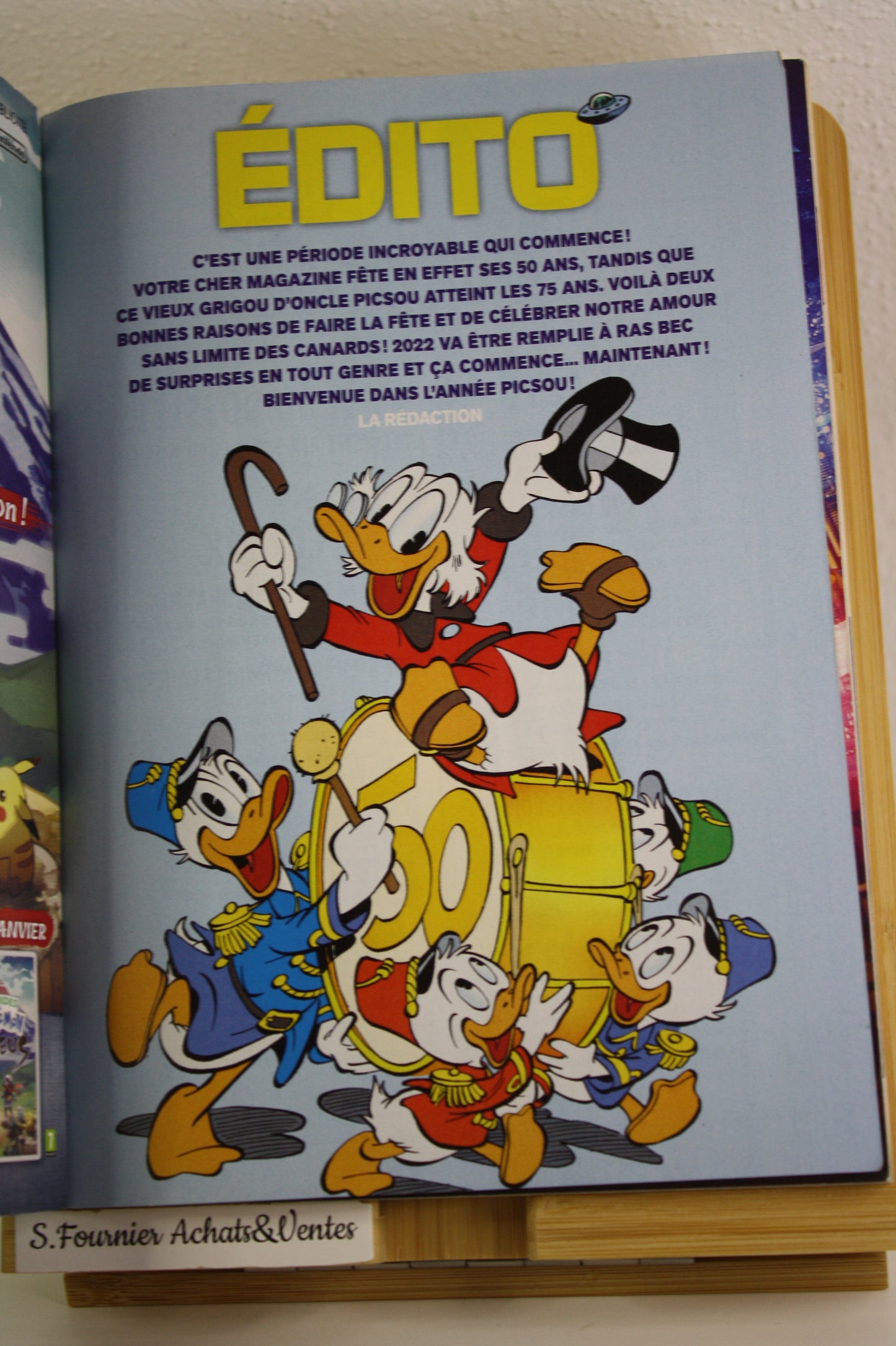 Bonne Année 2022 – Picsou Magazine – Collectif – Unique Héritage Média – Périodique – 2022